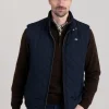 Quilted Windcheater Vest - Evening Blue