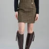 Regency Skirt - Glen Green