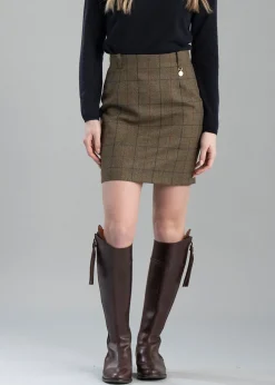 Regency Skirt - Glen Green