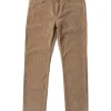 Regular Cord Jeans - Dark Khaki