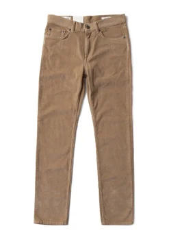 Regular Cord Jeans - Dark Khaki