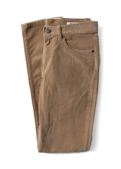Regular Cord Jeans - Dark Khaki