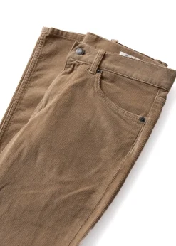 Regular Cord Jeans - Dark Khaki