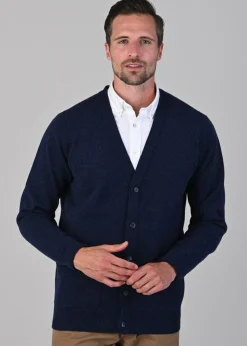Rob 2 Ply Lambswool Cardigan - Astra