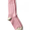 Rosie Socks - Blush and Cream