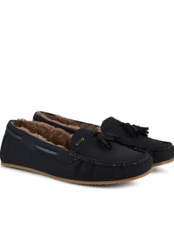 Rosslare Slippers - French Navy
