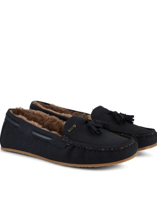 Rosslare Slippers - French Navy