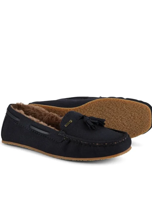 Rosslare Slippers - French Navy