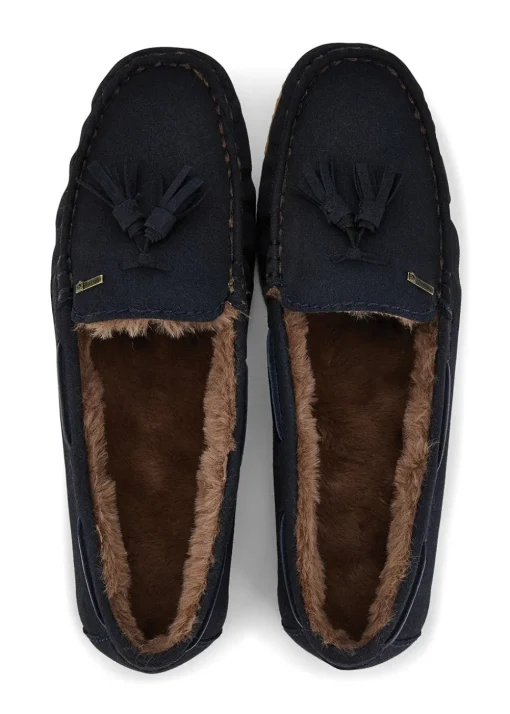 Rosslare Slippers - French Navy