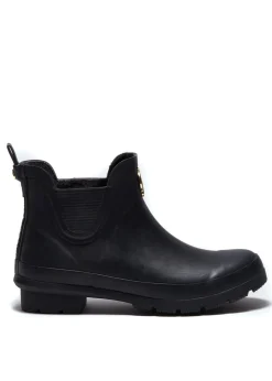 Rubber Chelsea Boots - Black