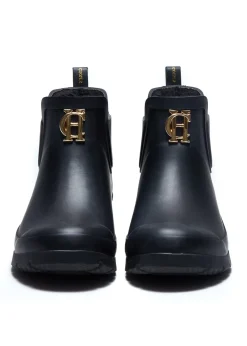 Rubber Chelsea Boots - Black