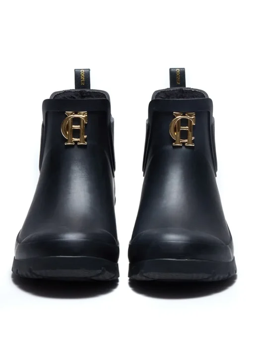 Rubber Chelsea Boots - Black