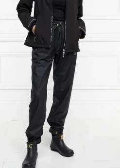 Rubber Chelsea Boots - Black