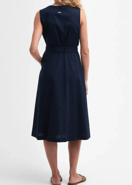 Rutherglen Midi Dress - Navy