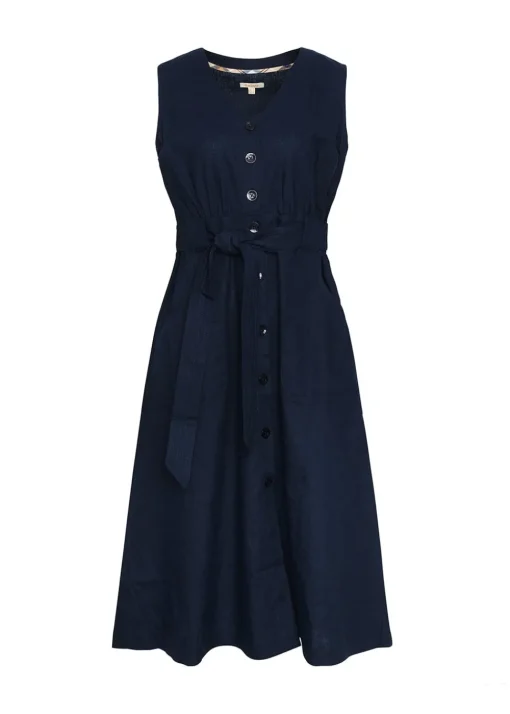 Rutherglen Midi Dress - Navy