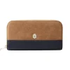 Salisbury Purse - Tan and Navy
