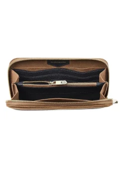 Salisbury Purse - Tan and Navy
