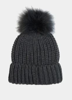 Saltburn Beanie - Charcoal