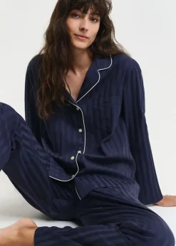 Satin Stripe Pyjama Set