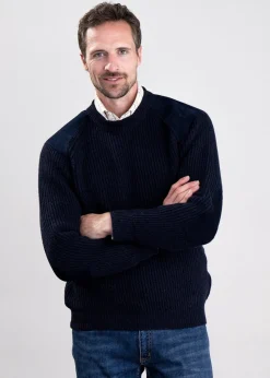 Scotia Shooting Sweater - Navy