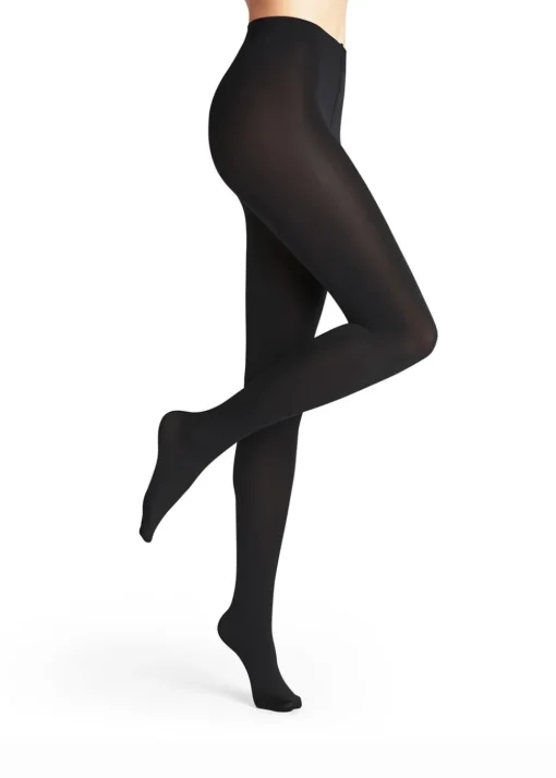 Seidenglatt 80 Denier Tights - Black