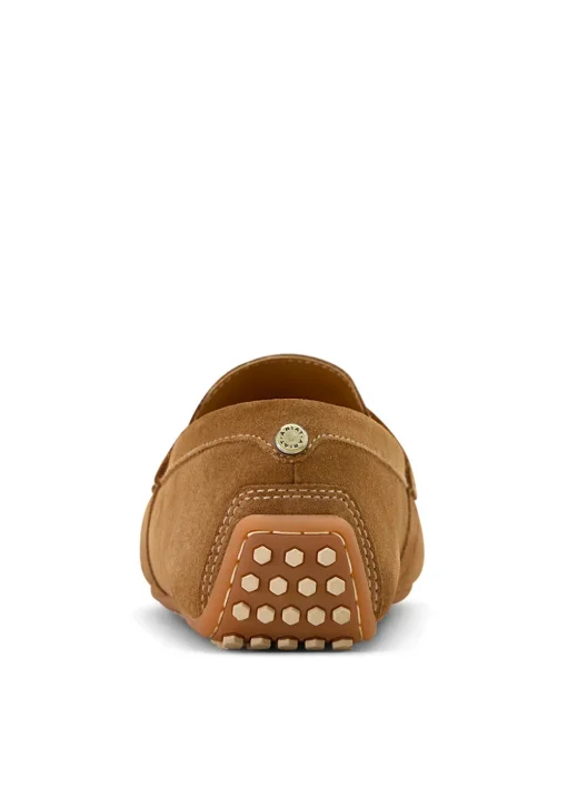 Selene Driving Moccasin - Caramel Suede