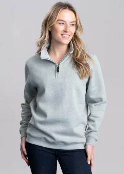 Sennen Cove Sweatshirt - Aqua Grey