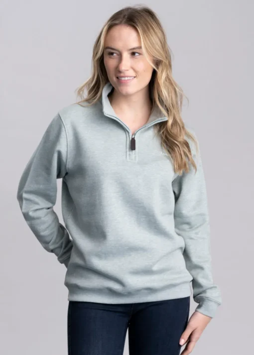 Sennen Cove Sweatshirt - Aqua Grey