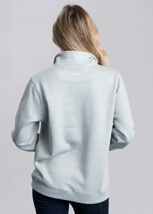 Sennen Cove Sweatshirt - Aqua Grey