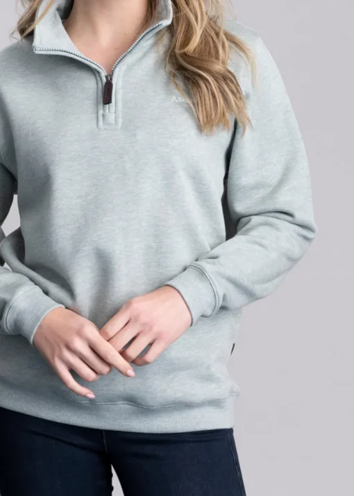 Sennen Cove Sweatshirt - Aqua Grey