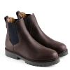 Sheepskin Boudica Boots - Mahogany