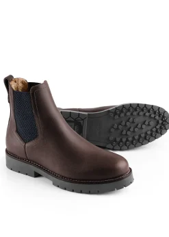 Sheepskin Boudica Boots - Mahogany