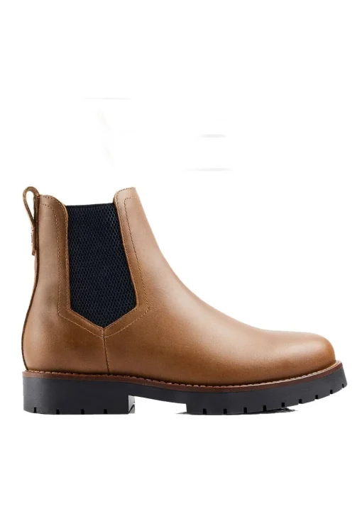 Sheepskin Boudica Boots - Oak