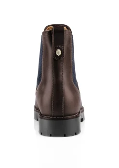 Sheepskin Boudica Boots - Mahogany