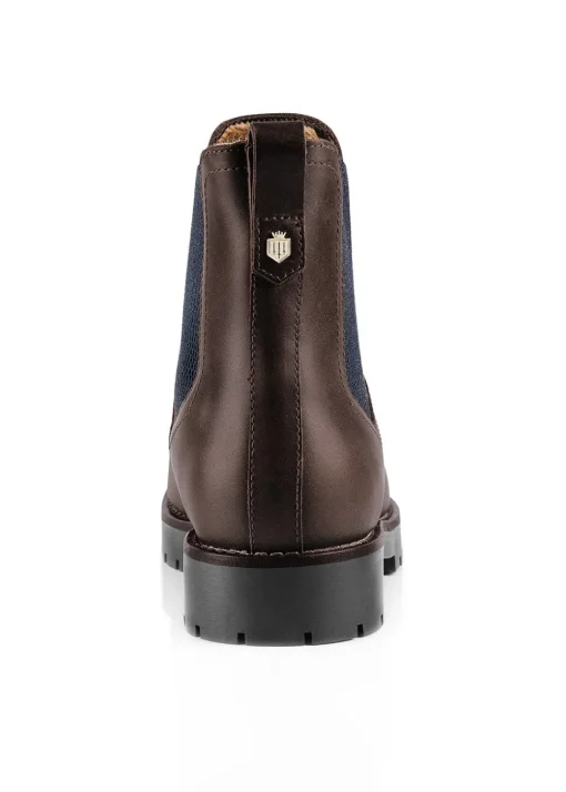 Sheepskin Boudica Boots - Mahogany