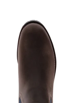 Sheepskin Boudica Boots - Mahogany