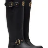 Sherpa Lined Regency Wellingtons - Matt Black