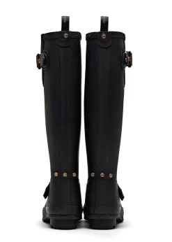 Sherpa Lined Regency Wellingtons - Matt Black