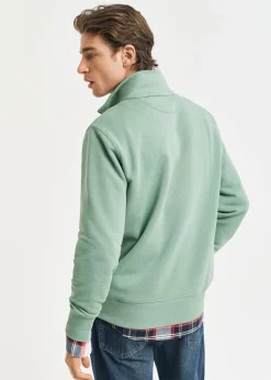 Shield Half Zip Sweatshirt - Kalamata Green