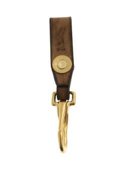 Shotgun Cartridge Key Lanyard - Brass