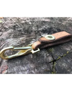 Shotgun Cartridge Key Lanyard - Brass