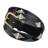 Sierra 1.5" Polo Belt - Blue and Grey