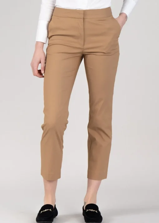 Slim Trousers - Warm Khaki