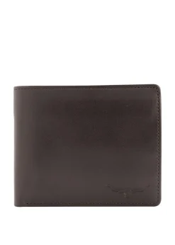 Small Leather Wallet - Chestnut