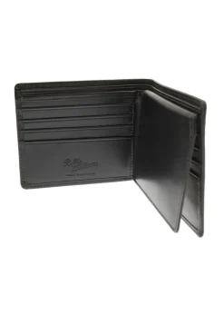 Small Leather Wallet - Black
