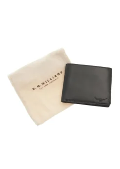 Small Leather Wallet - Black