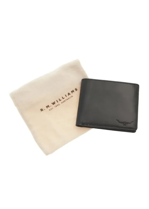 Small Leather Wallet - Black