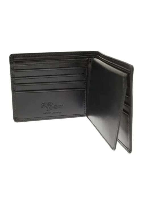 Small Leather Wallet - Black