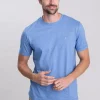 Small Stripe T-Shirt - Lapis Blue
