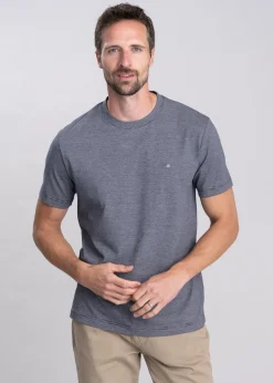 Small Stripe T-Shirt - Evening Blue
